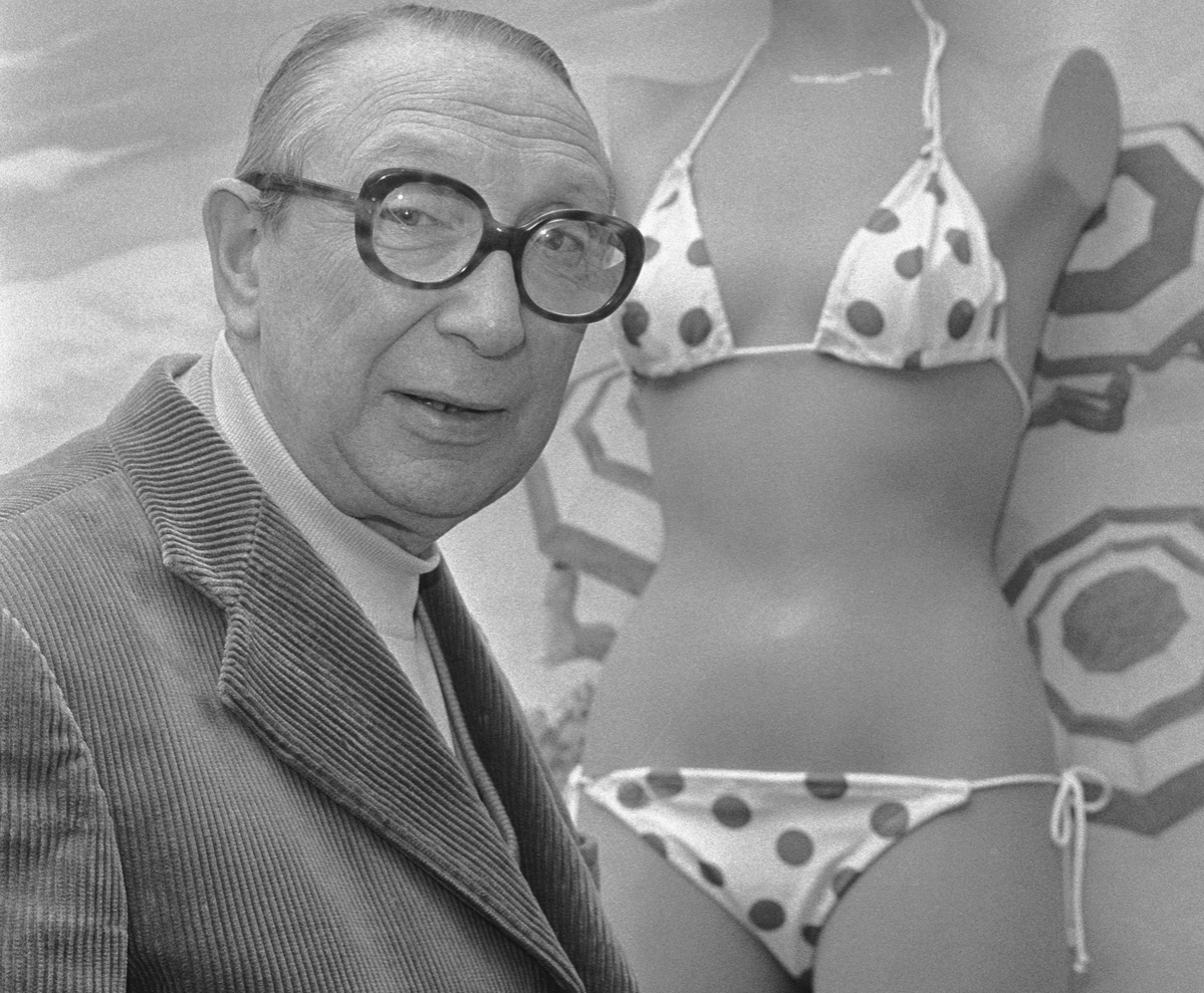 Louis Reard with Bikini