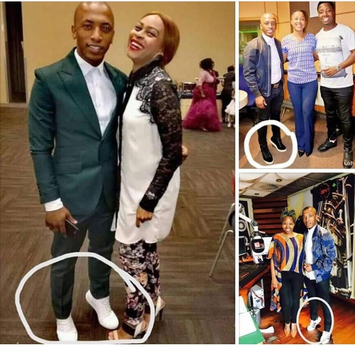 Lil Duval and Monica Brown expose what some men do to appear taller in photos