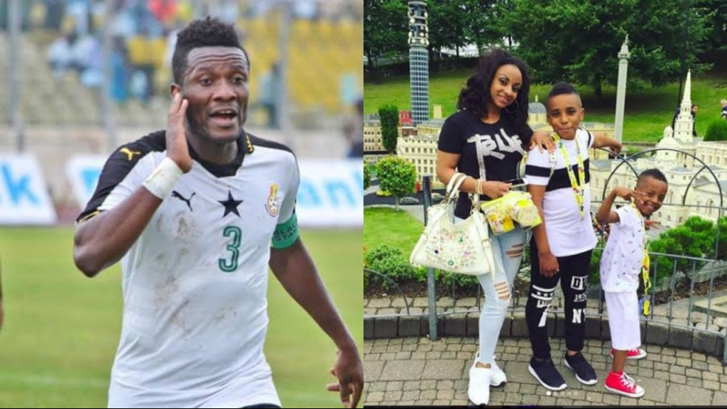 Court orders Ghanaian striker, Asamoah Gyan to pay his estranged wife Gifty Gyan £18,450.74 as Maintenance Fee